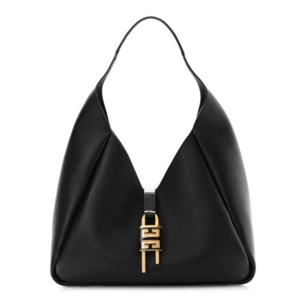 Givenchy Medium Calfskin G-Lock Hobo Black